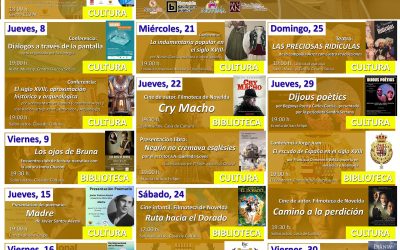 Agenda actividades Novelda mayo 2025